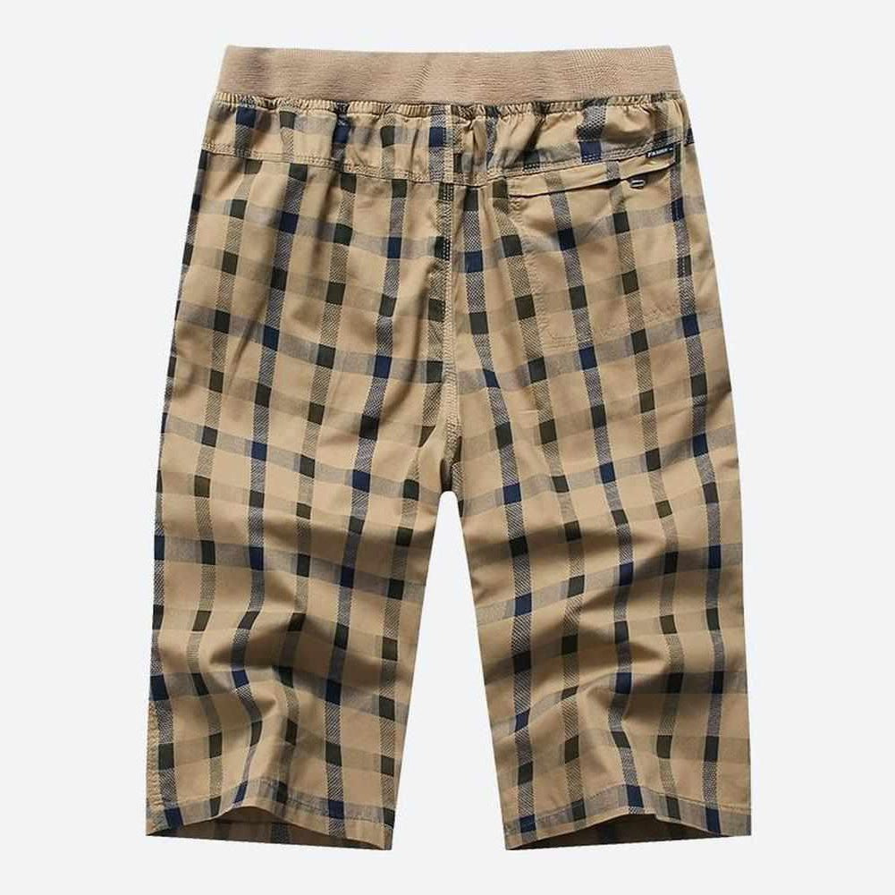 North Royal Plaid Capri Shorts