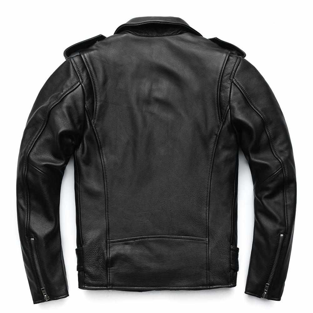 Sky Madrid Leather Biker Jacket