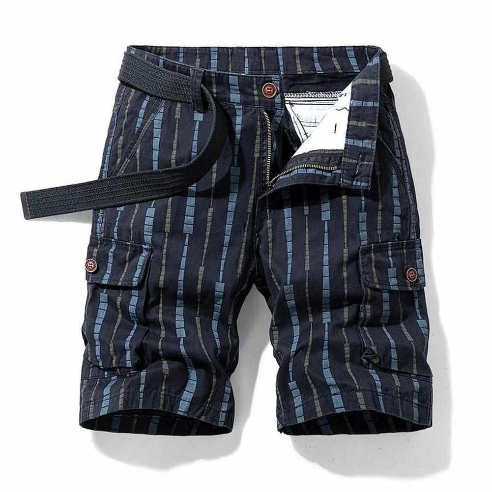 North Royal Striped Pocket Shorts