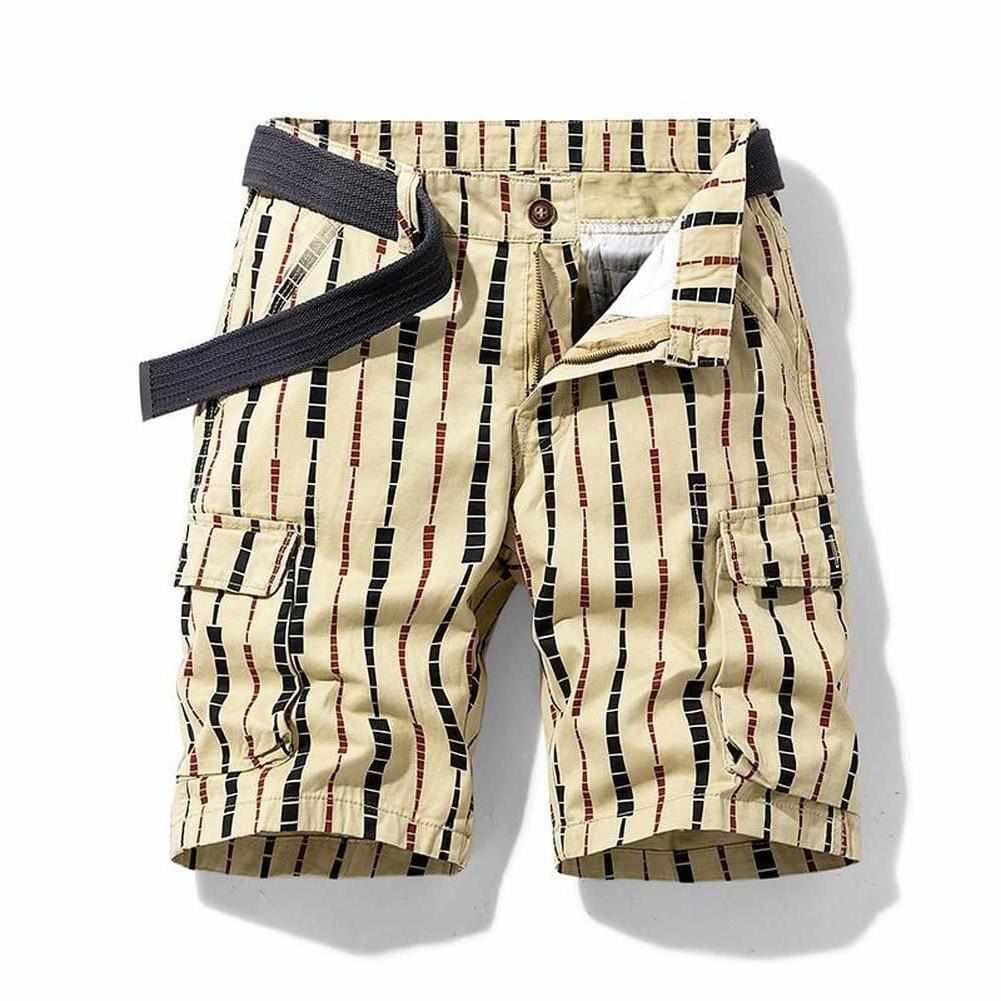 North Royal Striped Pocket Shorts