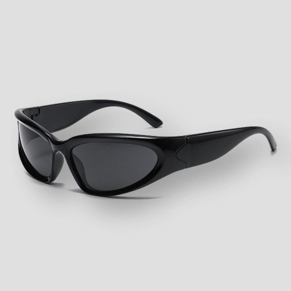 Plain deals black sunglasses