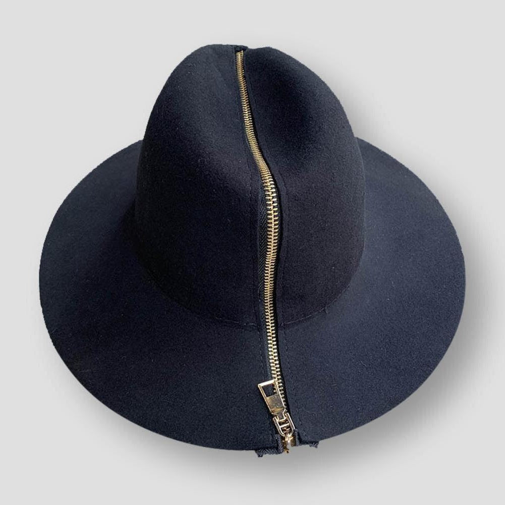 Saint Morris Crofton Zipper Fedora Hat