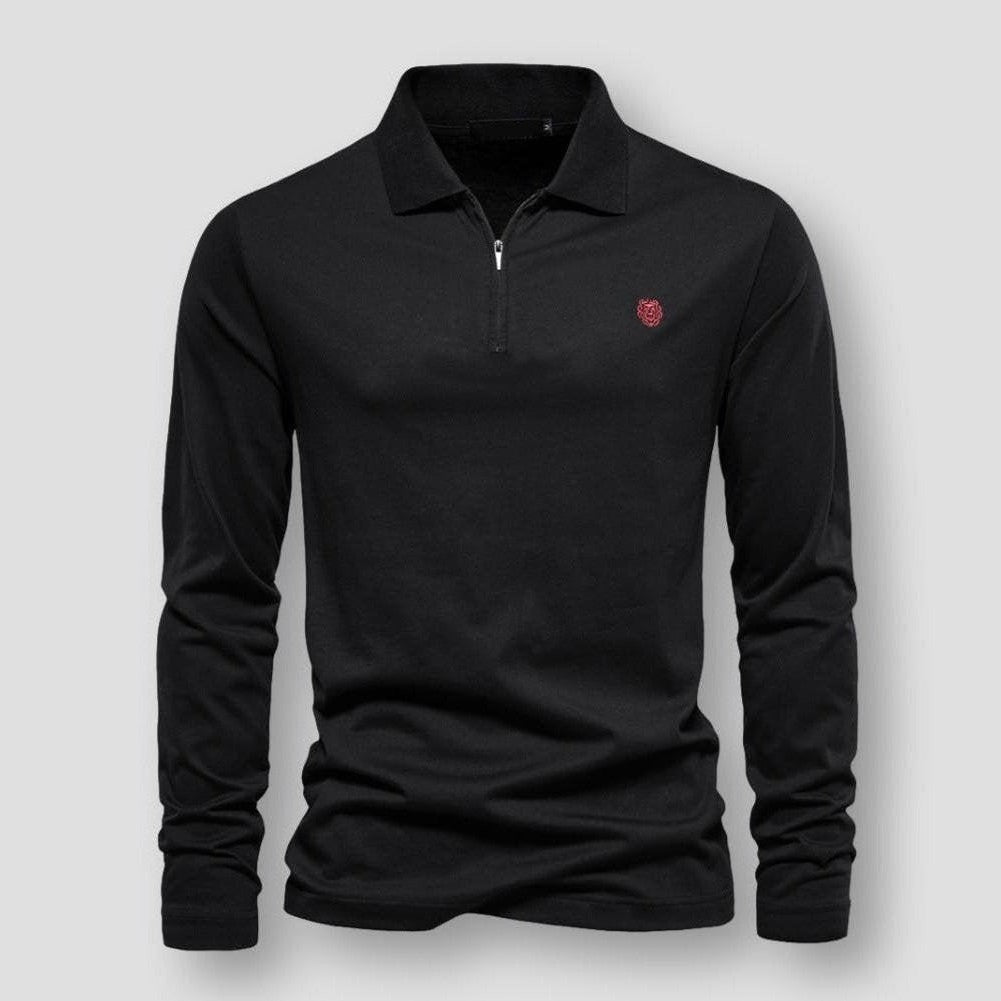 Saint Morris Poulsbo Long Sleeve Polo