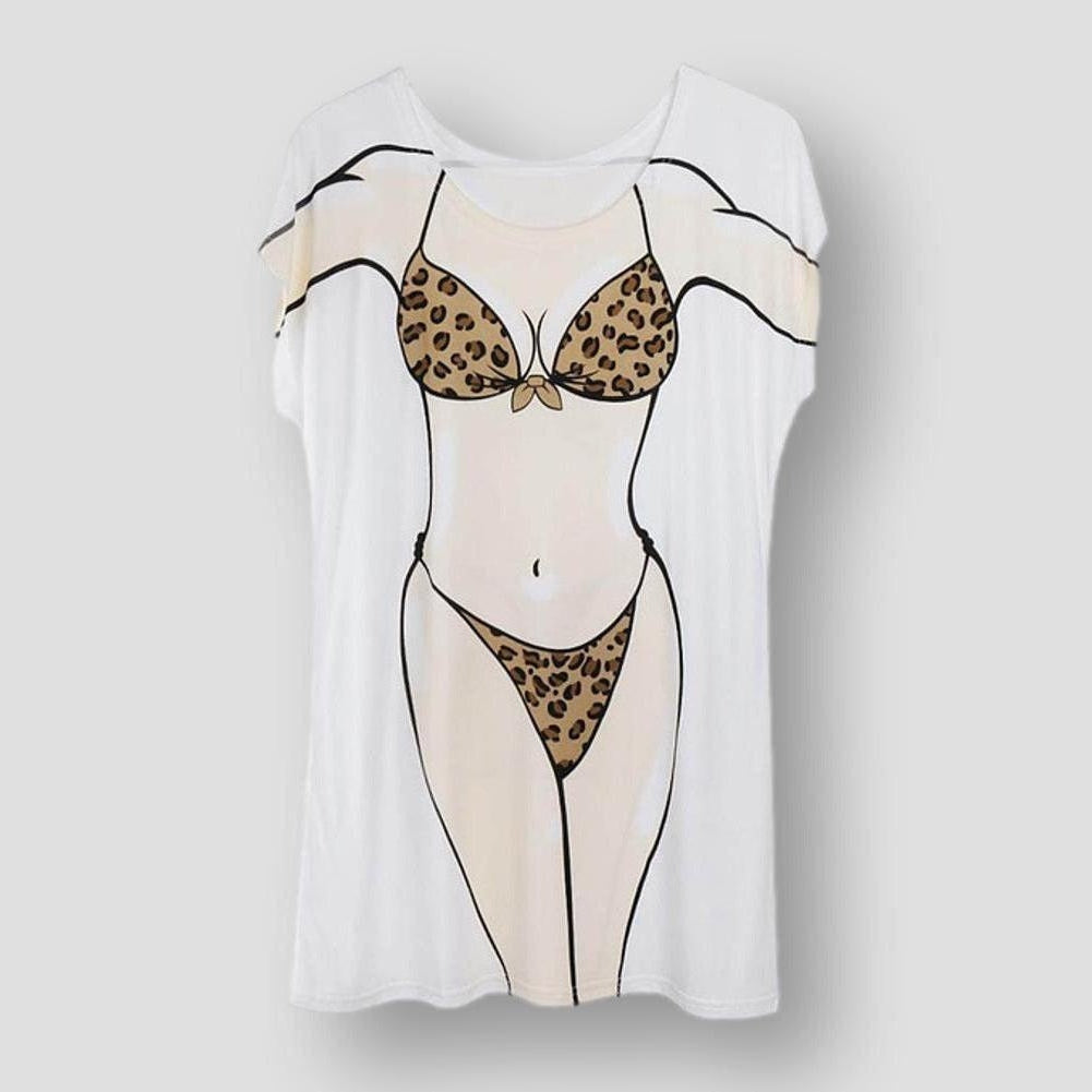 Saint Morris Sumner Bikini Print Tee