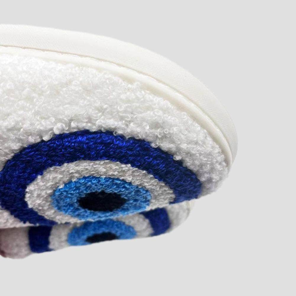 Saint Morris Tirana Blue Eye Fluffy Fur Slipper