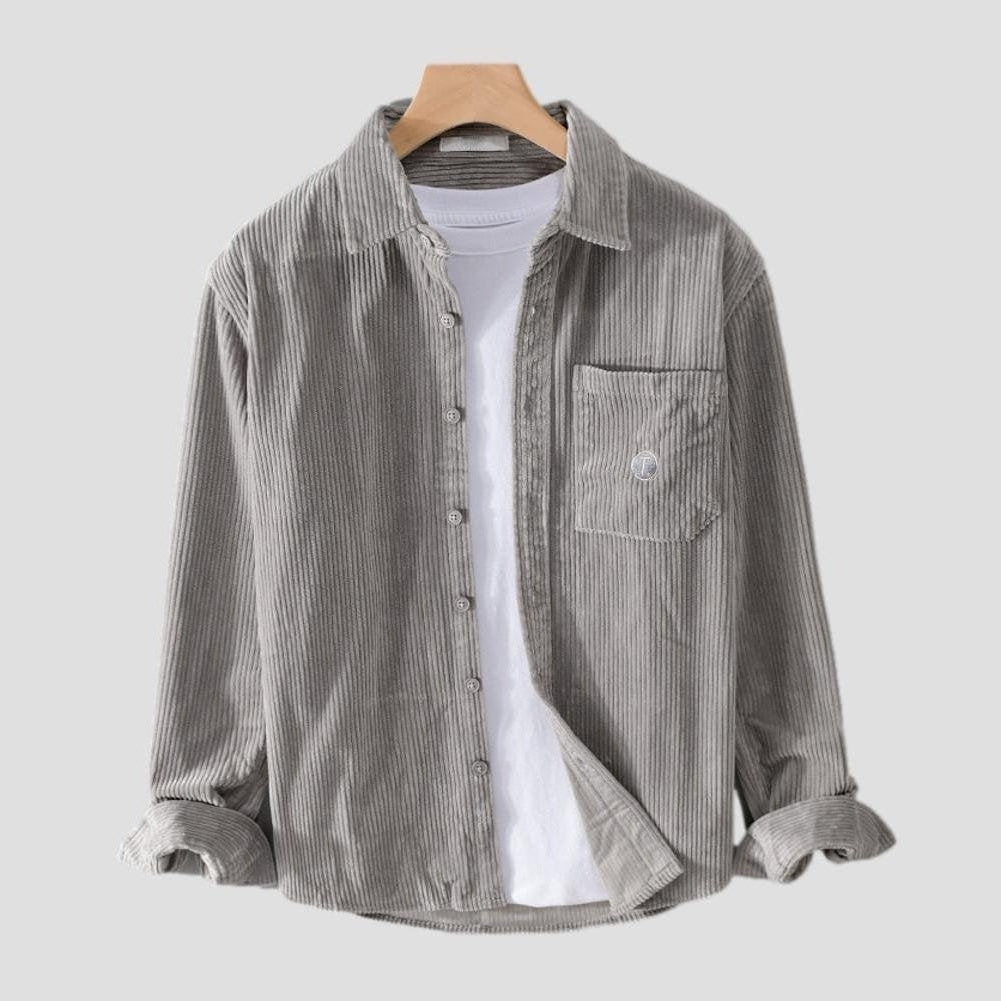 Sky Madrid Hanoi Corduroy Long Sleeved Shirt