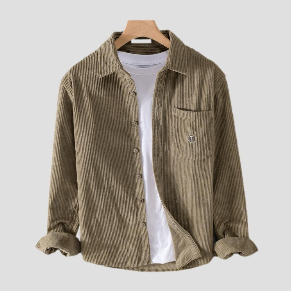 Sky Madrid Hanoi Corduroy Long Sleeved Shirt