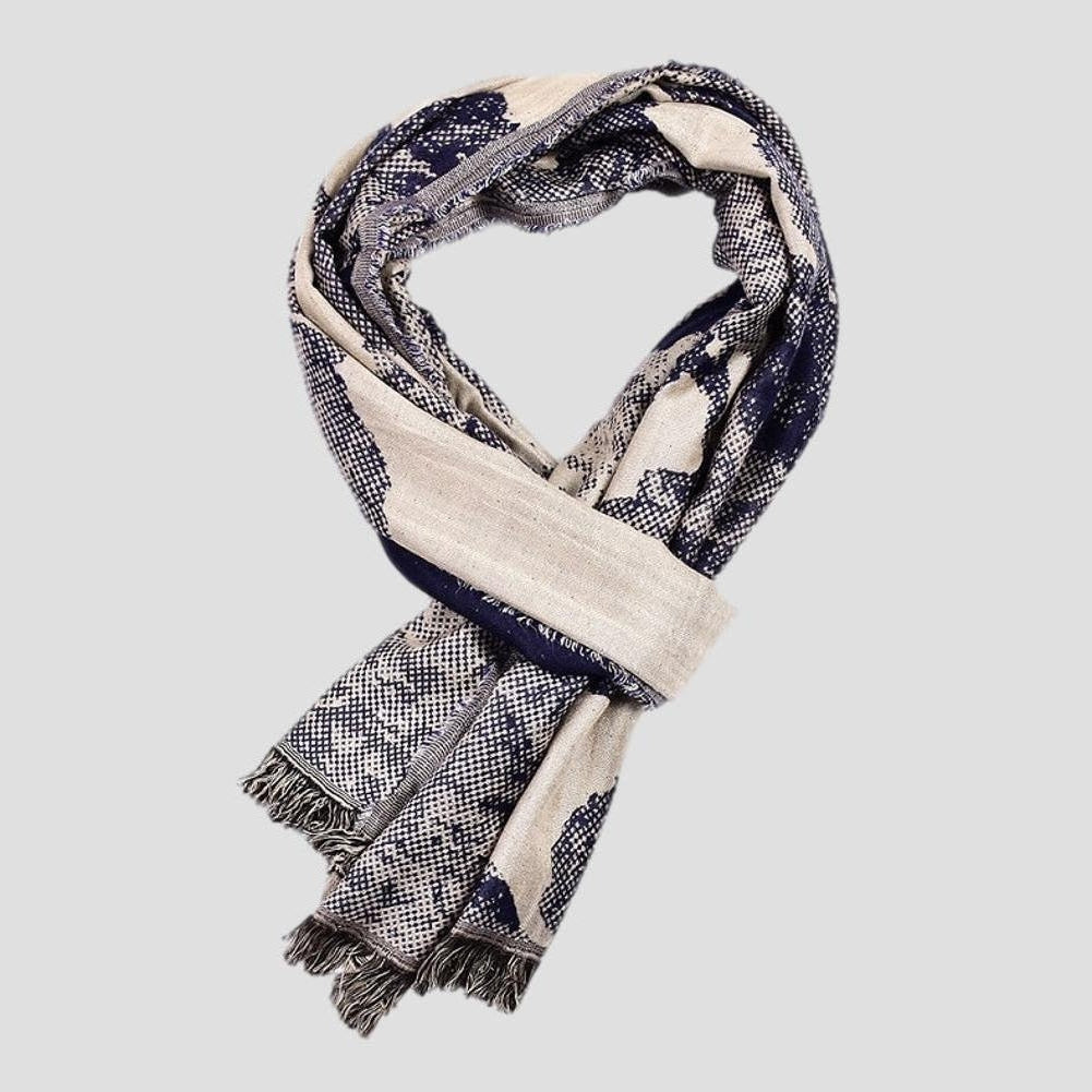 Sky Madrid Moab Snake Skin Pattern Scarf