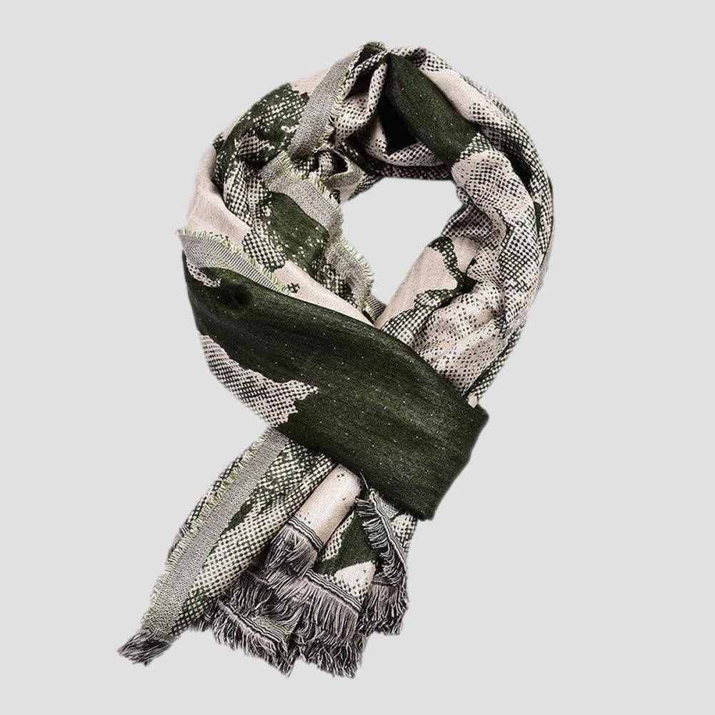 Sky Madrid Moab Snake Skin Pattern Scarf