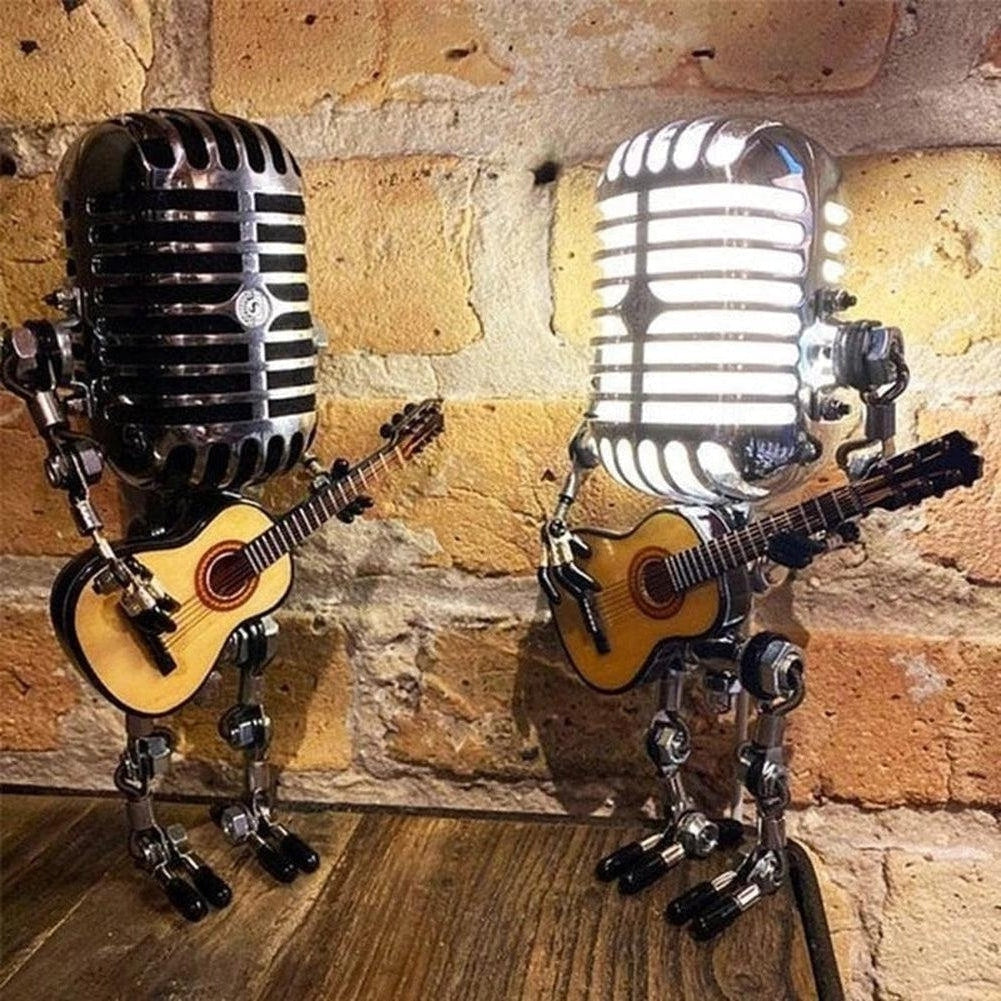 Sky Madrid Ottawa Vintage Microphone Robot Desk Lamp