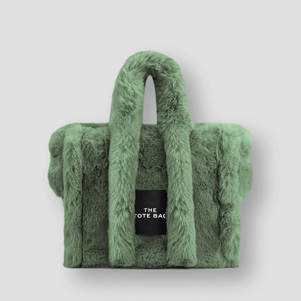 Sky Madrid Plush Tote Bag