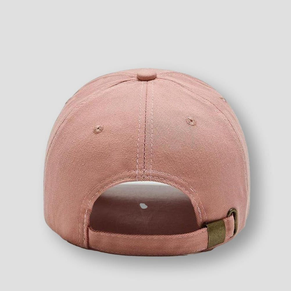 Sky Madrid Smiley Embroidered Baseball Cap