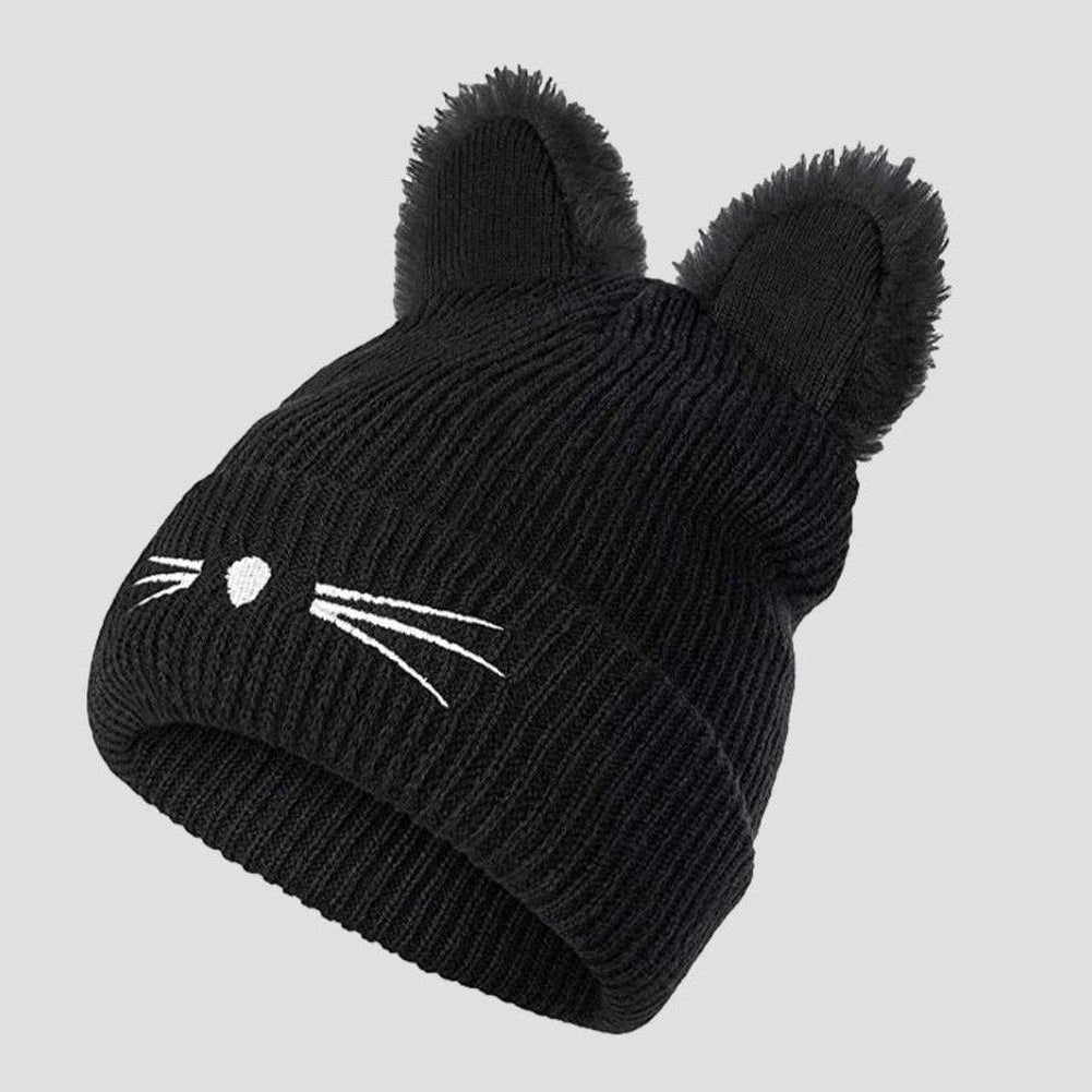 Sky Madrid Sofia Cat Ear Knitted Beanie