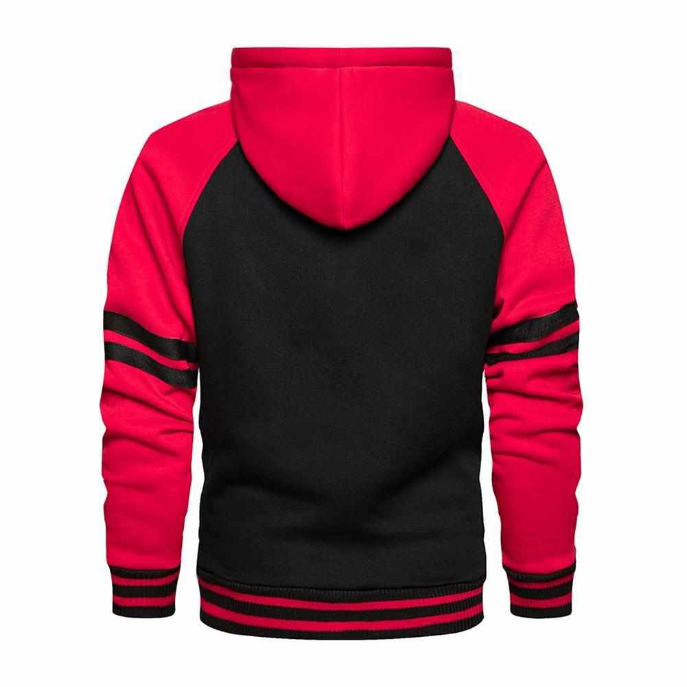 North Royal Striped Pocket Hoodie