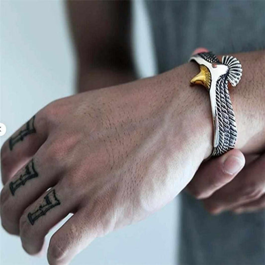 North Royal Copper Eagle Cuff Bracelet