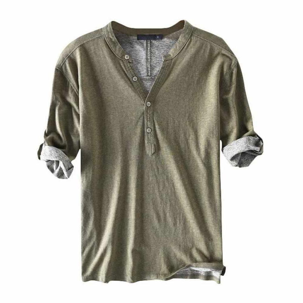 North Royal 3/4 Button-Up Shirt