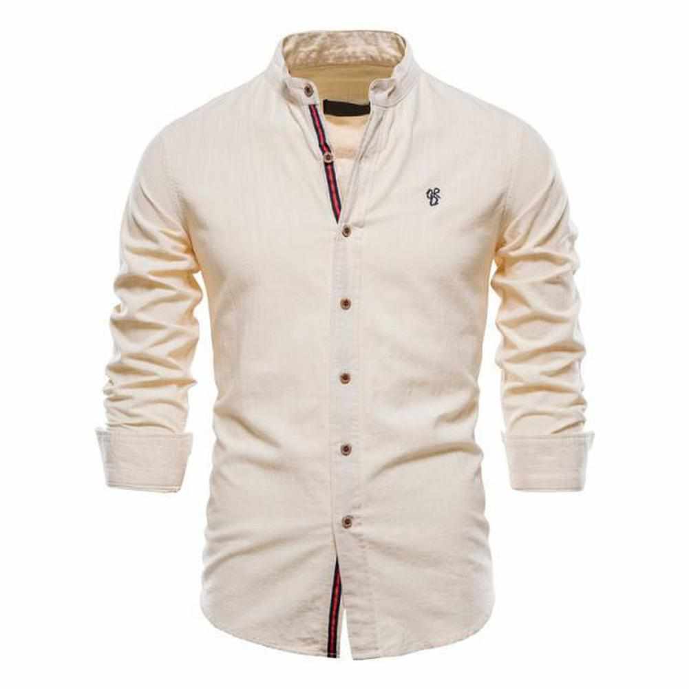 Sky Madrid Linen Long Sleeve Shirt