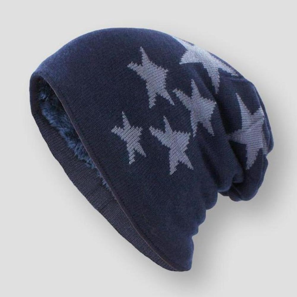 Saint Martin Fluffy Star Beanie