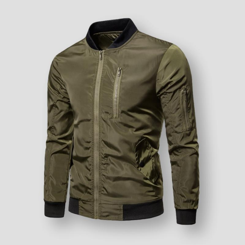 Saint Morris Windbreaker Multi Pocket Jacket