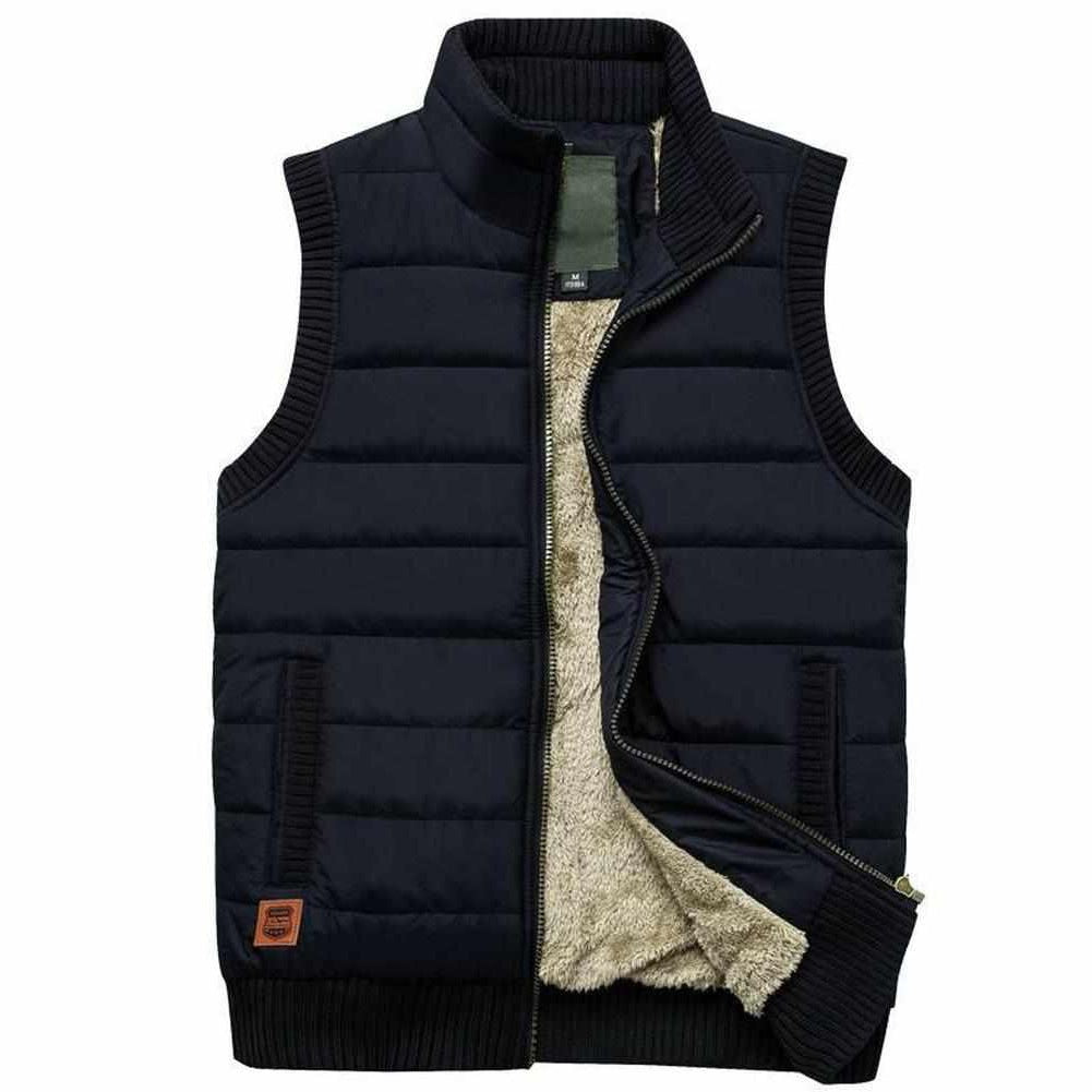 Sky Madrid Fleece Zip-Up Vest