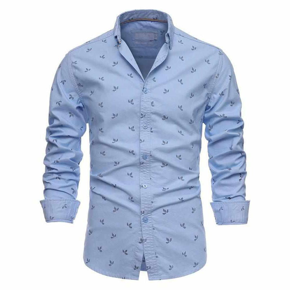 Sky Madrid Oxford Long-Sleeve Shirt