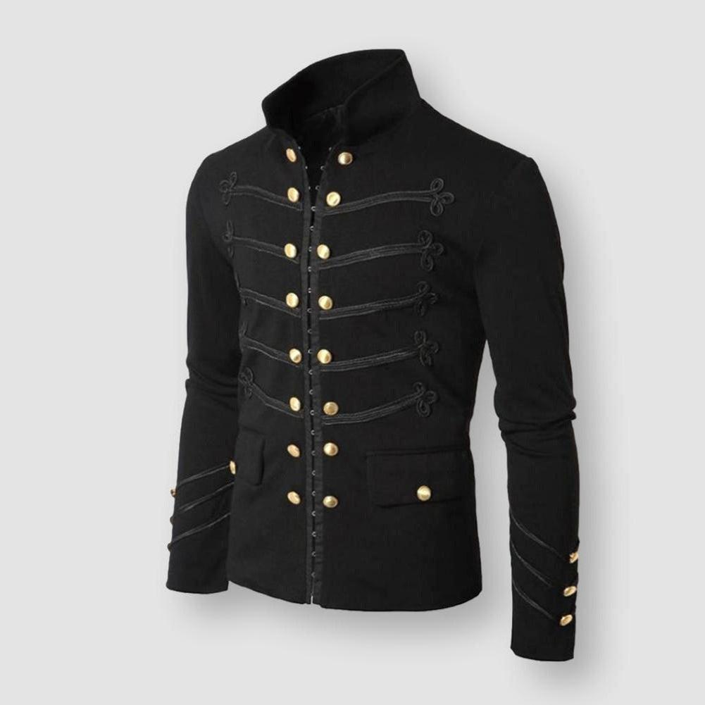 North Royal Embroidered Steampunk Coat