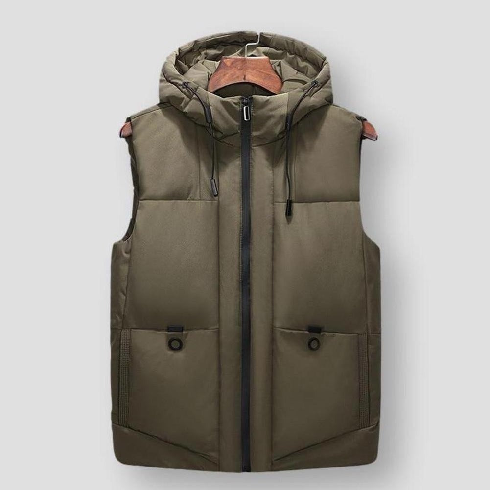 Sky Madrid Padded Pocket Vest