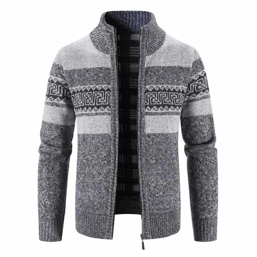 North Royal Wool Zipper Cardigan