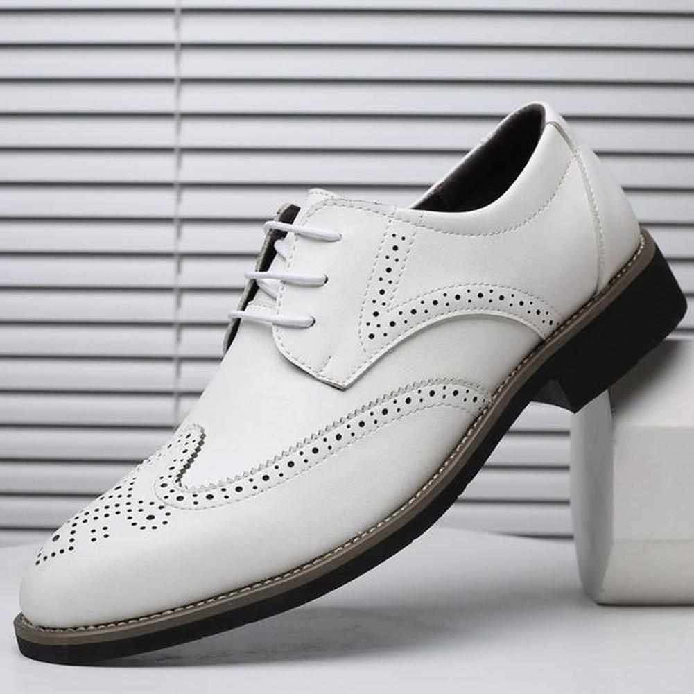 Sky Madrid Leather Brogue Shoes