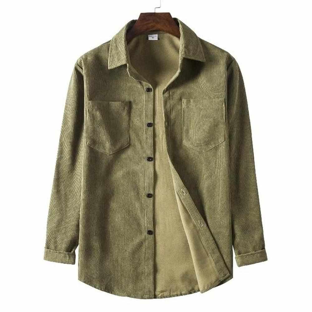 North Royal Corduroy Long Sleeve Button-Up