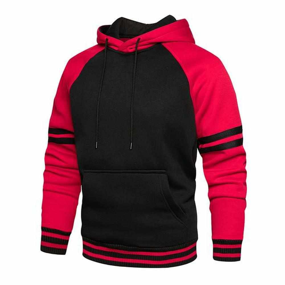 North Royal Striped Pocket Hoodie