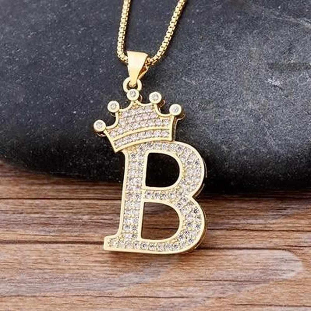 Saint Morris Royal Initial Necklace