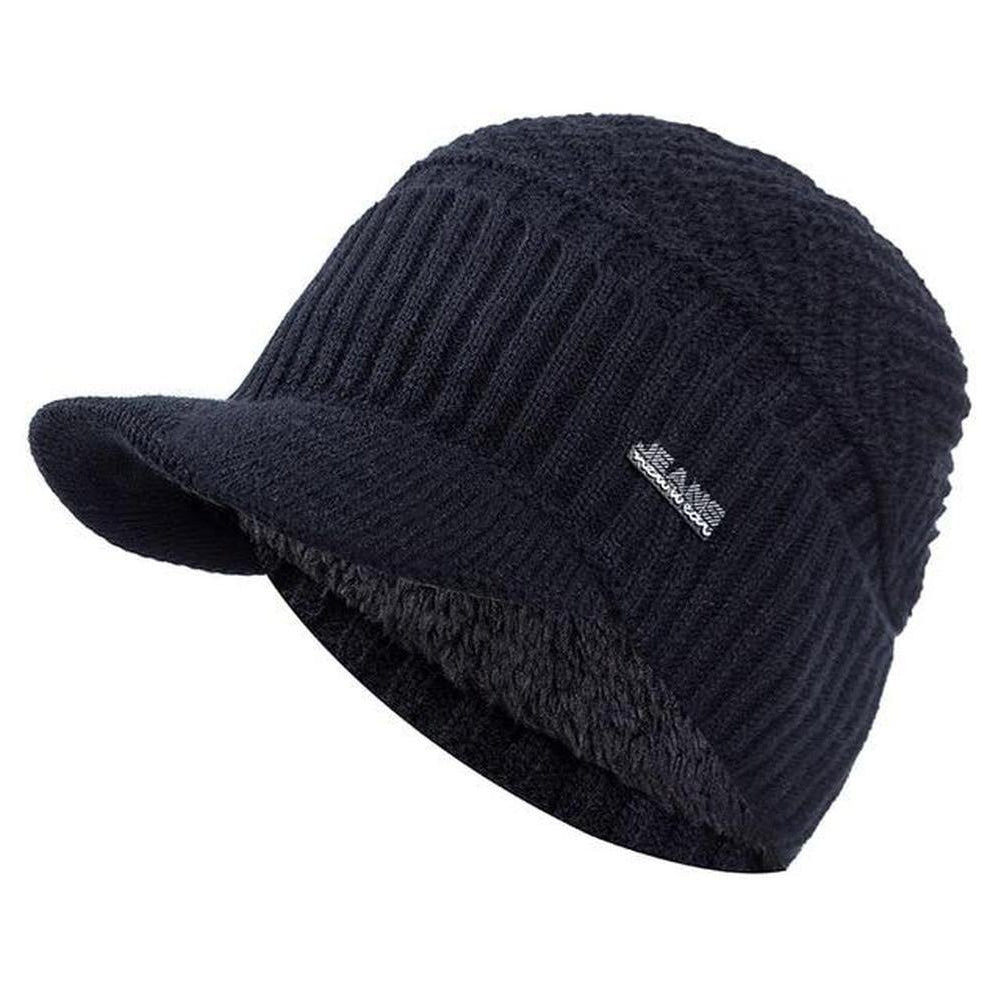 Sky Madrid Fur Knitted Beanie