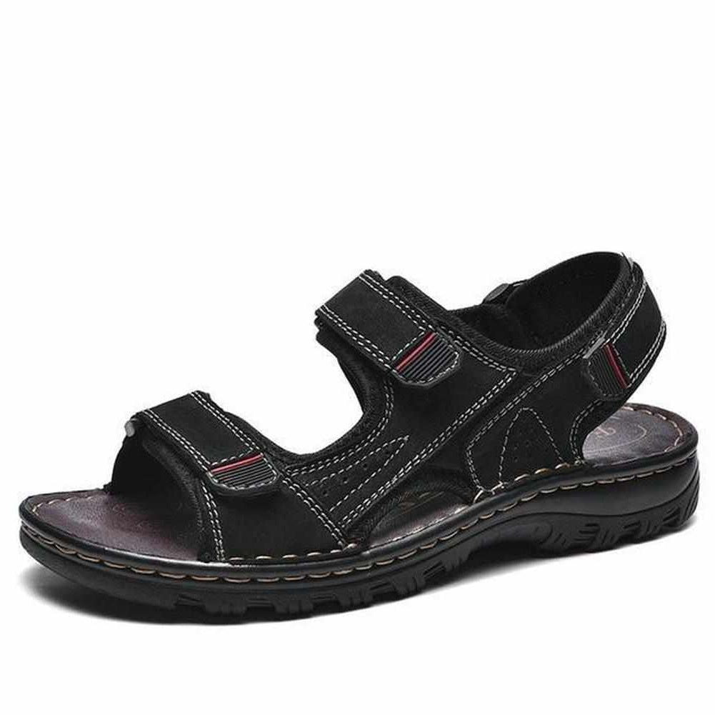 Saint Morris Quest Leather Sandals