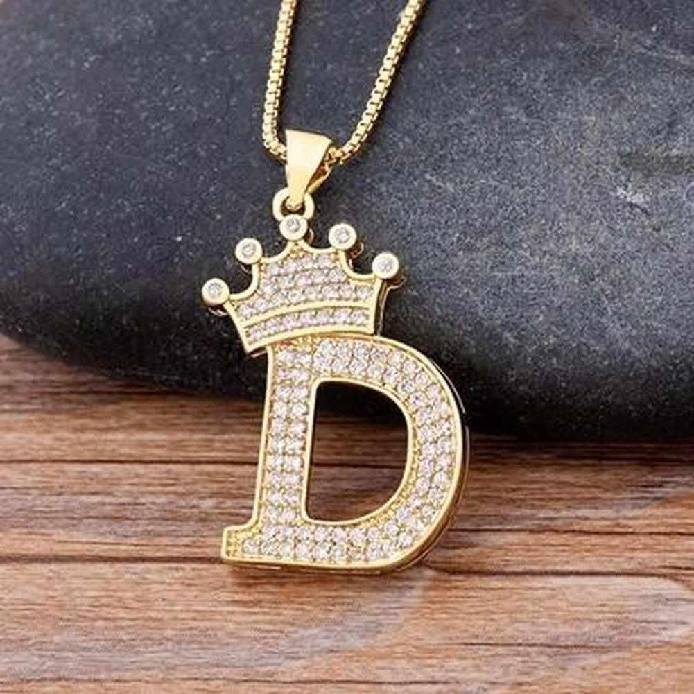 Saint Morris Royal Initial Necklace