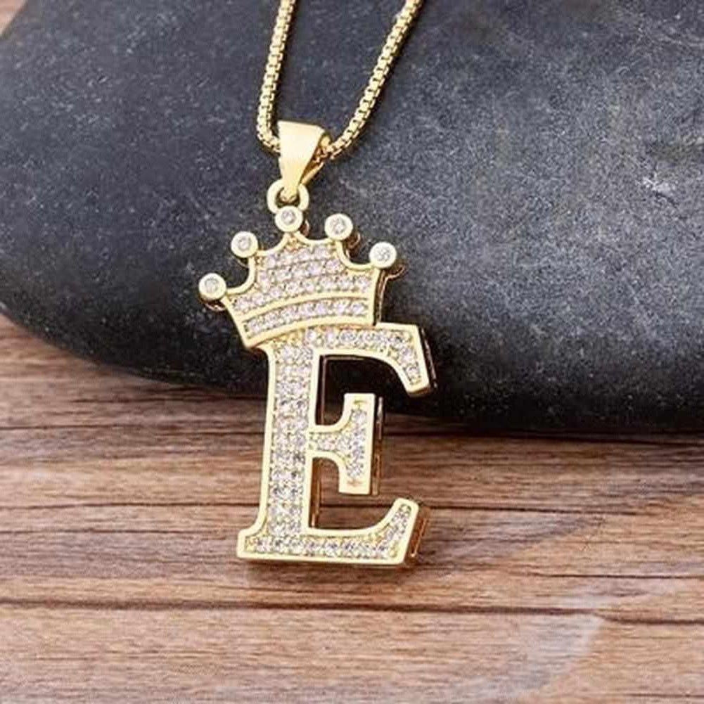 Saint Morris Royal Initial Necklace