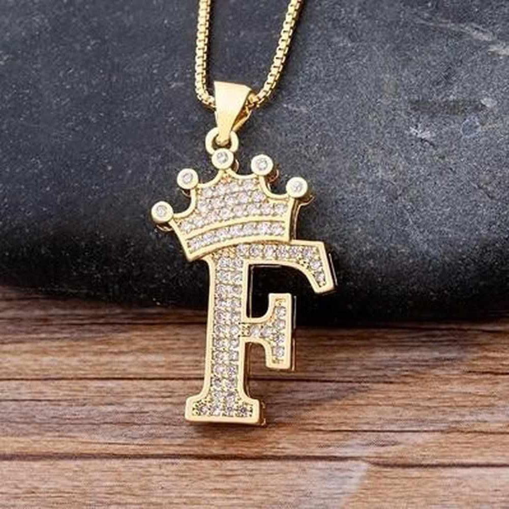 Saint Morris Royal Initial Necklace