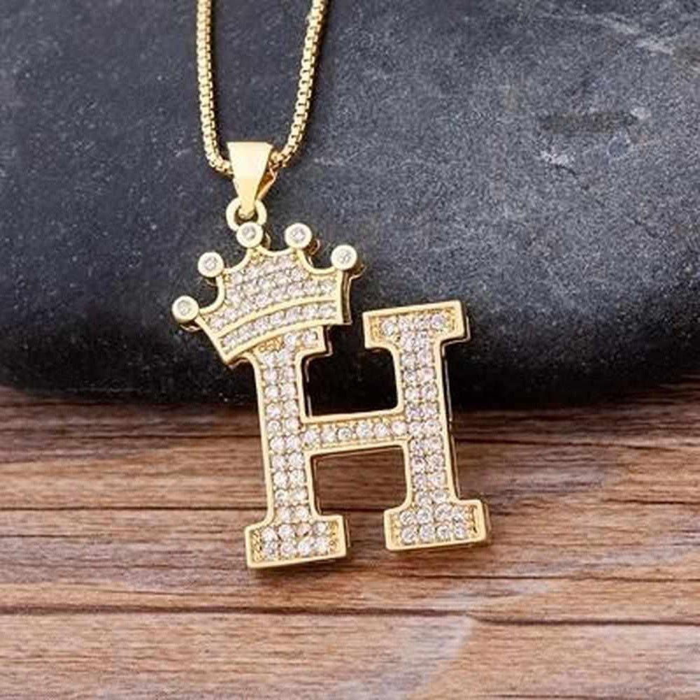 Saint Morris Royal Initial Necklace