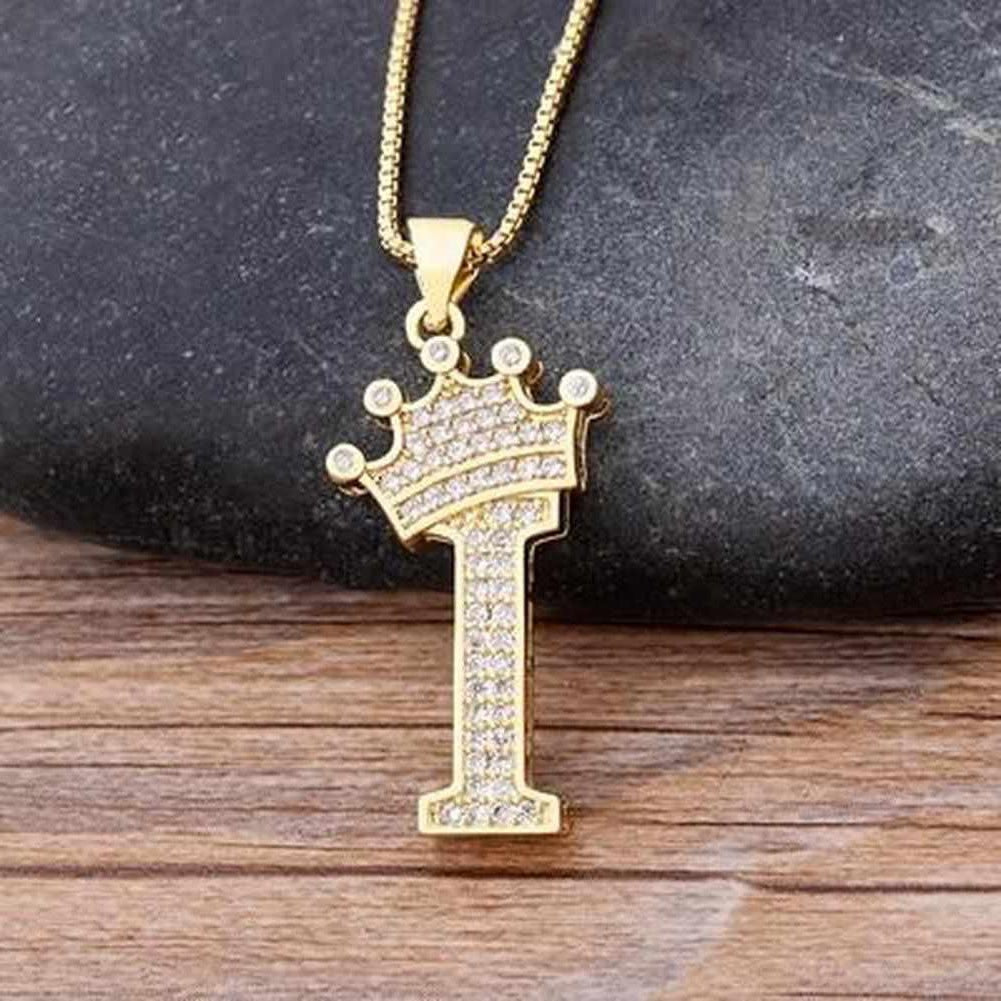 Saint Morris Royal Initial Necklace
