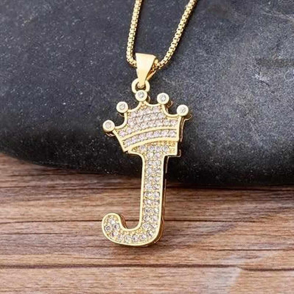 Saint Morris Royal Initial Necklace