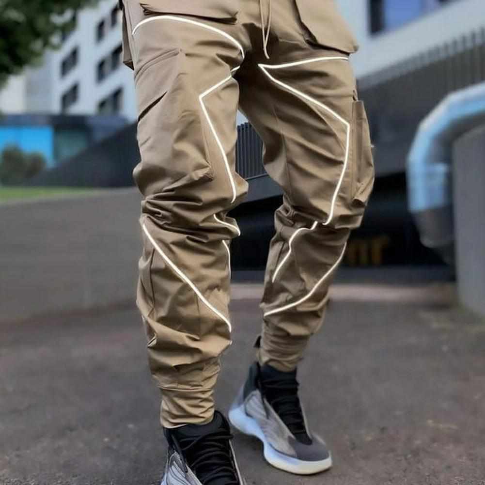 Sky Madrid Reflective Cargo Pants