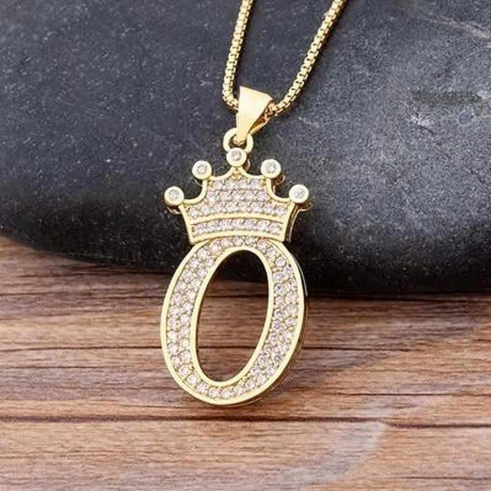 Saint Morris Royal Initial Necklace