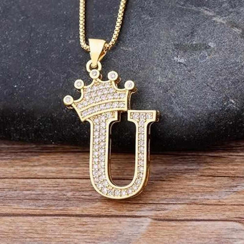 Saint Morris Royal Initial Necklace