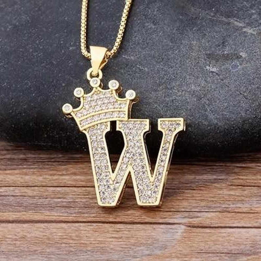 Saint Morris Royal Initial Necklace