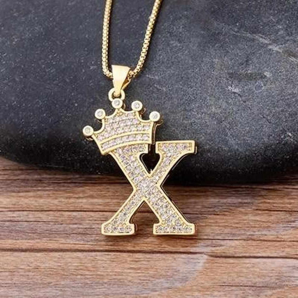 Saint Morris Royal Initial Necklace