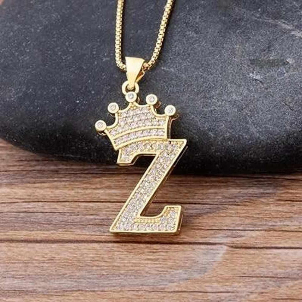 Saint Morris Royal Initial Necklace