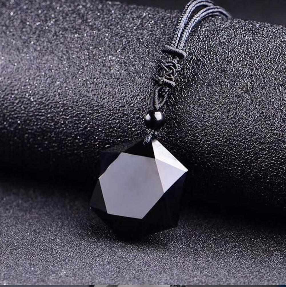 Sky Madrid Natural Obsidian Necklace