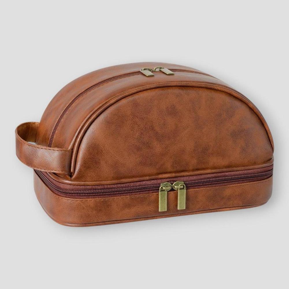 Saint Morris Crossett Leather Organizer Bag