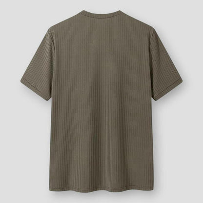 Saint Morris Virden Ribbed Knit Shirt
