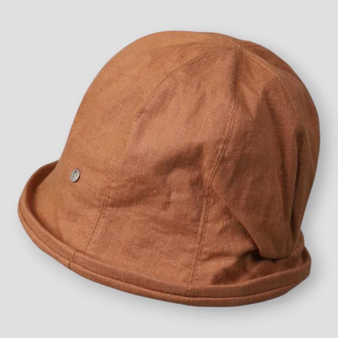 Sky Madrid Socorro Linen Hat